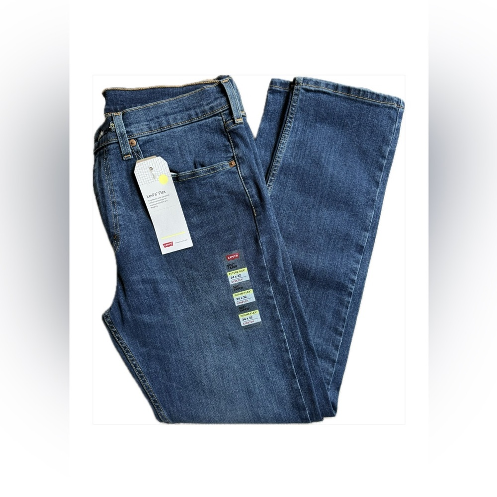 Levi's Blue Straight Leg Jeans Classic Style